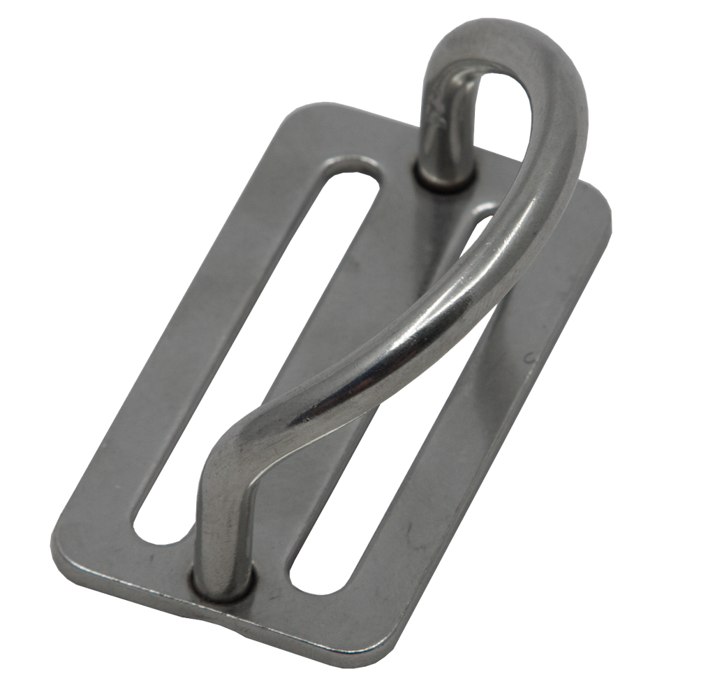 [ACCE00135] 45° stainless steel D-Ring