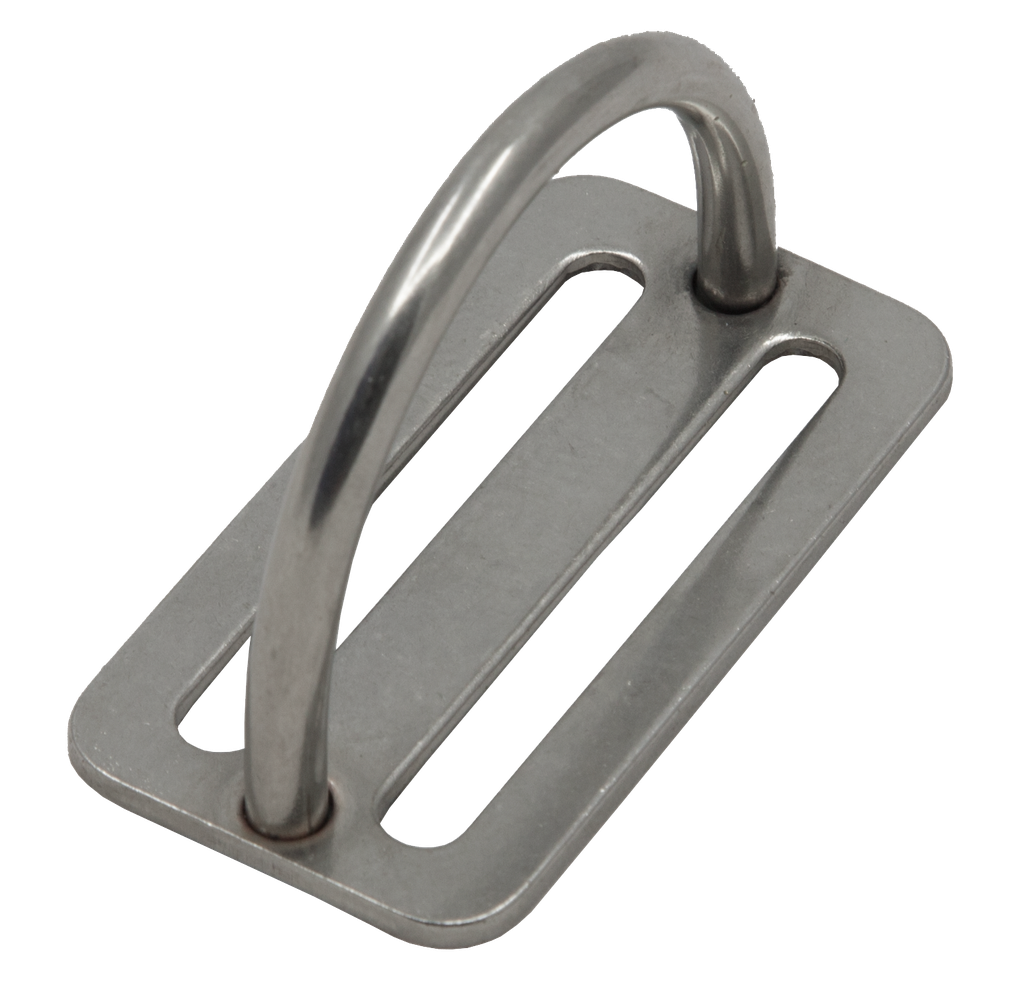[ACCE00136] 90° stainless steel D-Ring