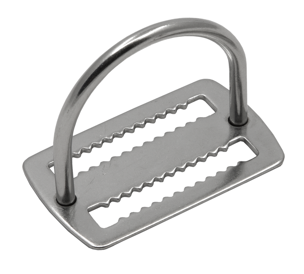 [ACCE00139] D-ring inox extended, 90°