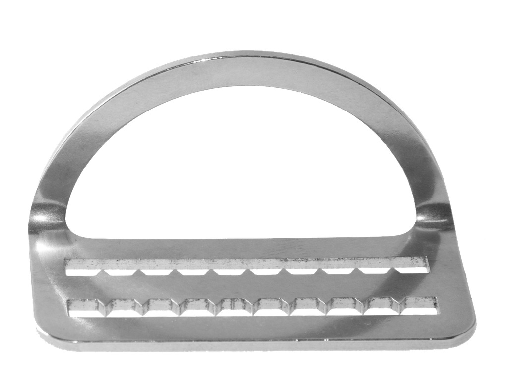 Buckle with teeth 55*60 bent 90°