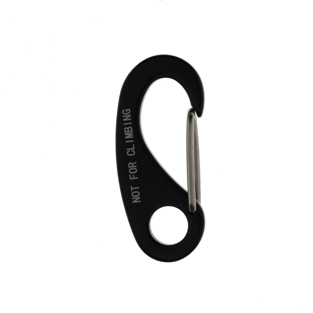 [SNAP00240-BLACK] Mousqueton Alu 54 mm (Noir)