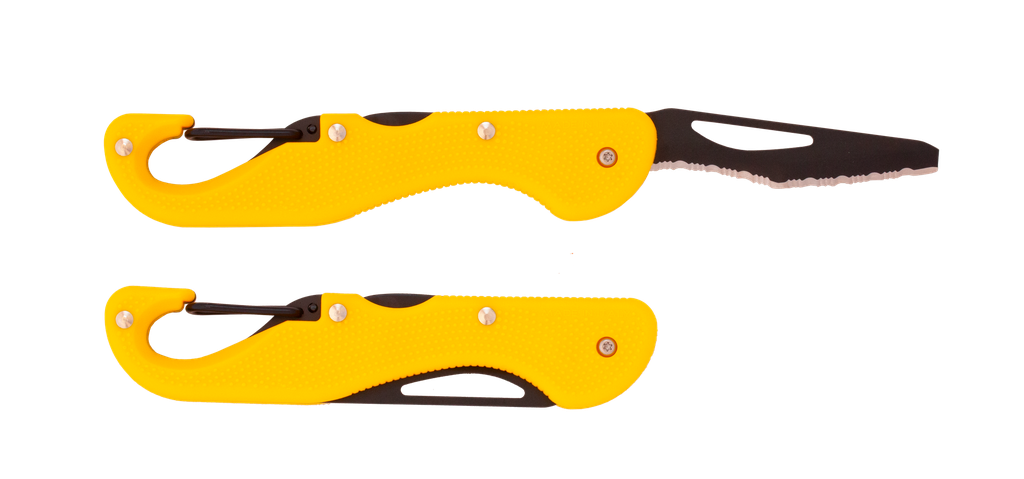 [KNIF00025-YELLOW] BC Rescue knife (Yellow)