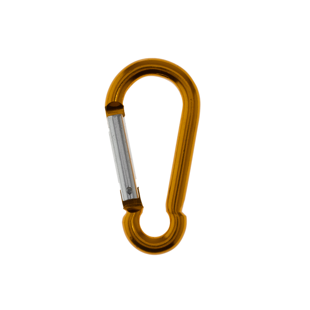 [SNAP00422-BLACK] Aluminium snap hook, 80 mm (Black)
