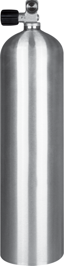 [TANK31111-DIRTY] Alu S80 fles met monokraan