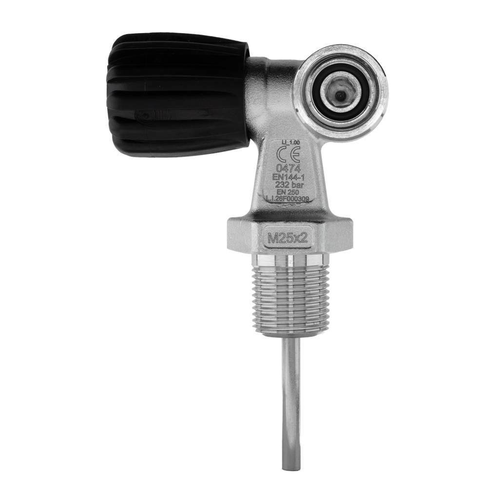Robinet simple, gauche, 232 Bar, M25x2, G5/8