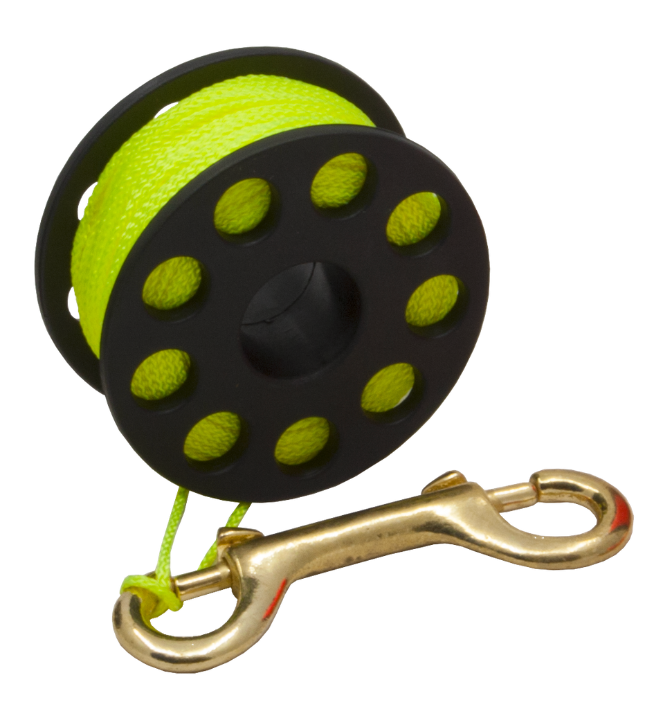 [ACCE00050-M-YELLOW] Dévidoir à doigt 30 mètres (Jaune)