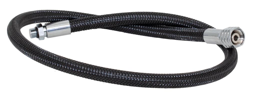 [HOSE11056-BK] Middendruk slang flex, 3/8", 56 cm (Zwart)