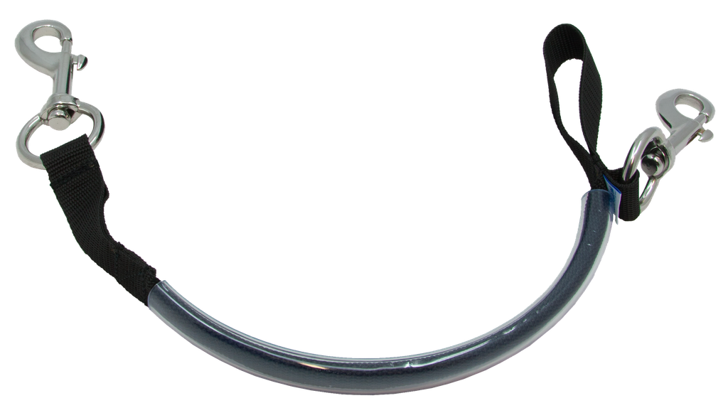 [SPARE00850-BK] Fixation pour bloc déco (sangle + 2 mousquetons 120 mm) (Noir)