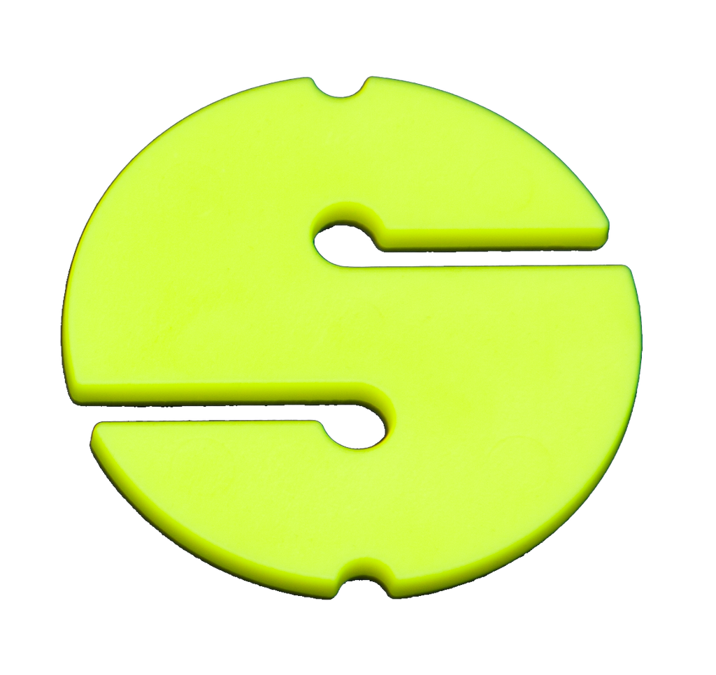 [ACCE00251-YELLOW] Cookie, 55 mm (Jaune)