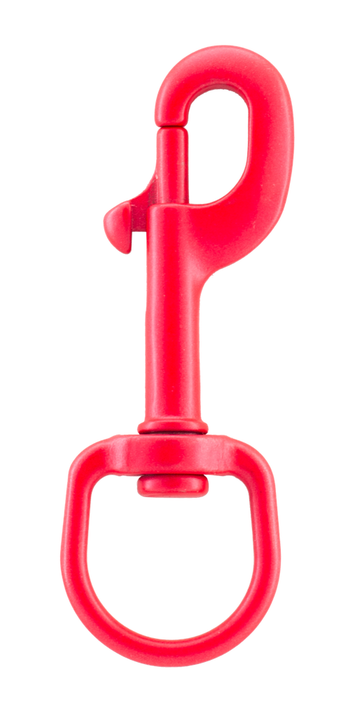 Mousqueton à tagette émerillon, coloré, 108X28 