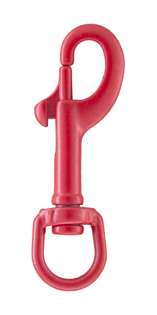 Mousqueton à tagette émerillon, coloré, 76 mm 