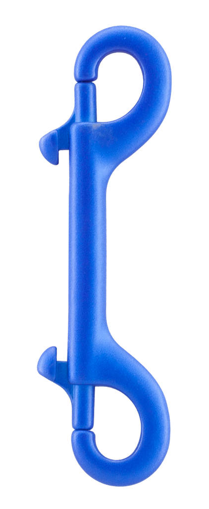 Mousqueton double, inox coloré, 100 mm