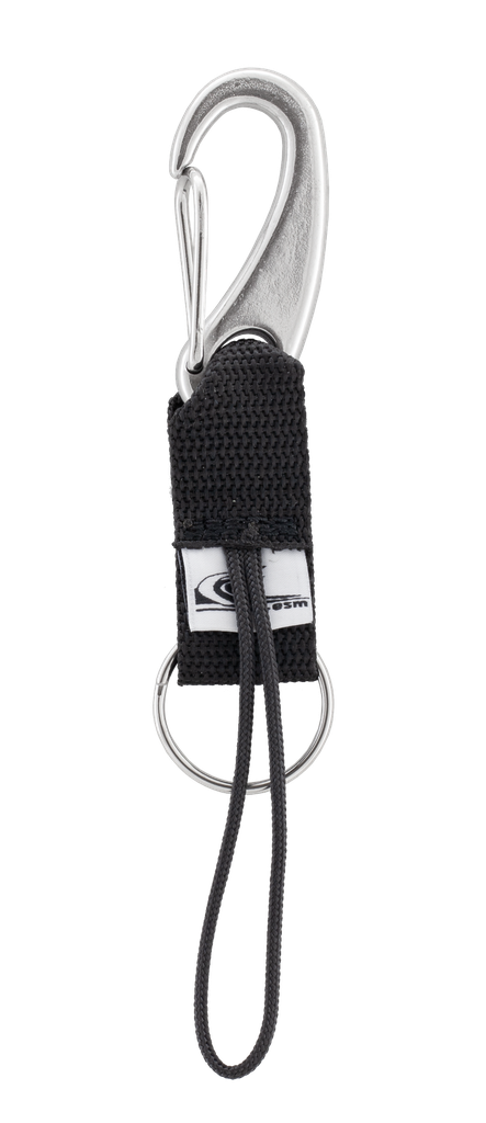[ACCE04523-BK] Attache rapide avec mousqueton vela 70 mm (Black)