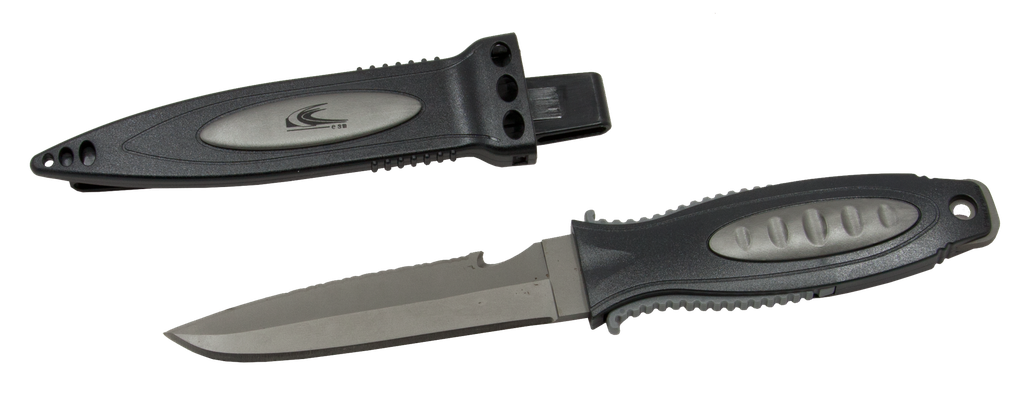 [KNIF00017-BLACK] Couteau Bô, Titanium (Zwart)