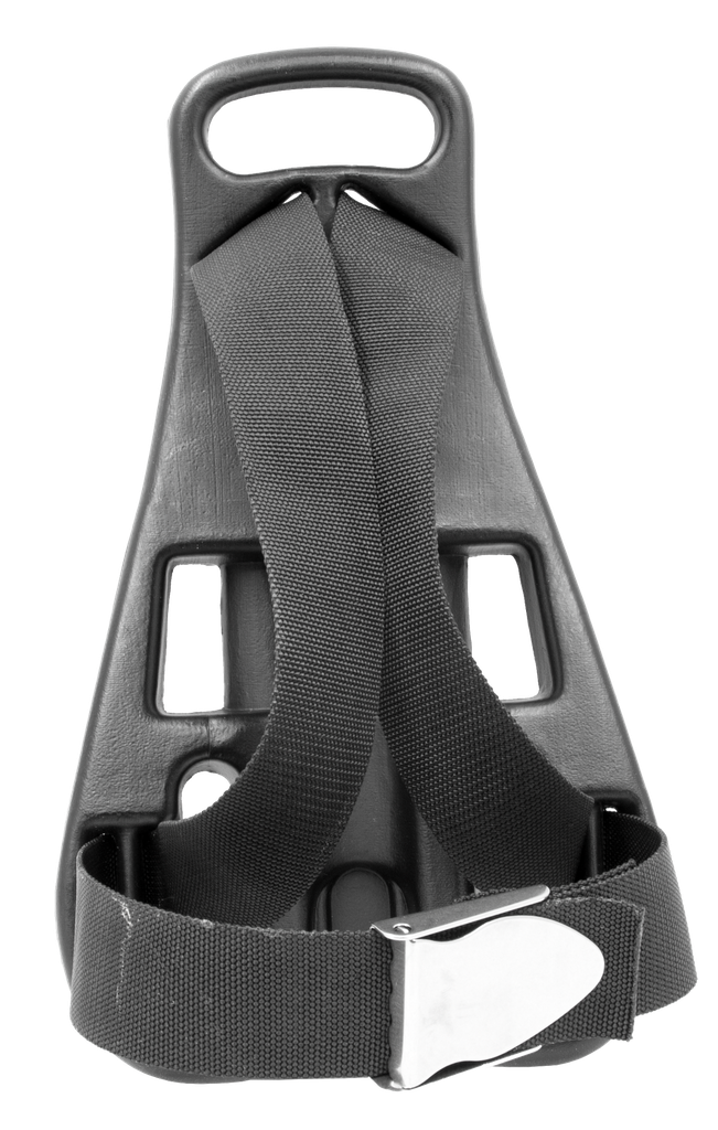 [ACCE00903-S-BK] Rugzak (backpack), met 1 roestvrijstalen gesp, voor 5 / 6 / 7 L fles (Zwart)
