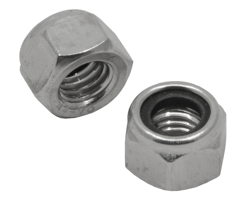 [SCREW00004] Nut with nylstop, M8, 1 piece
