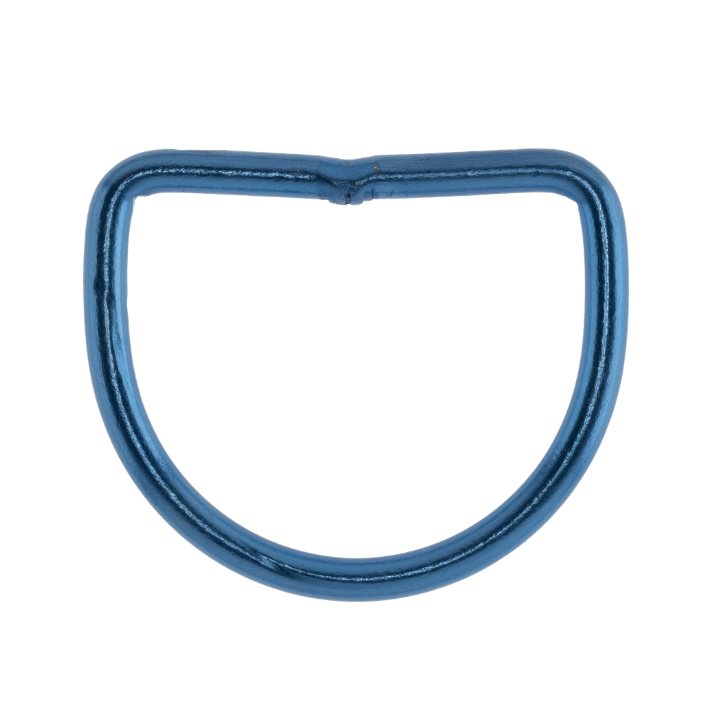 [SNAP00314-BLUE] Aluminium D-Ring, 50 mm (Blue)
