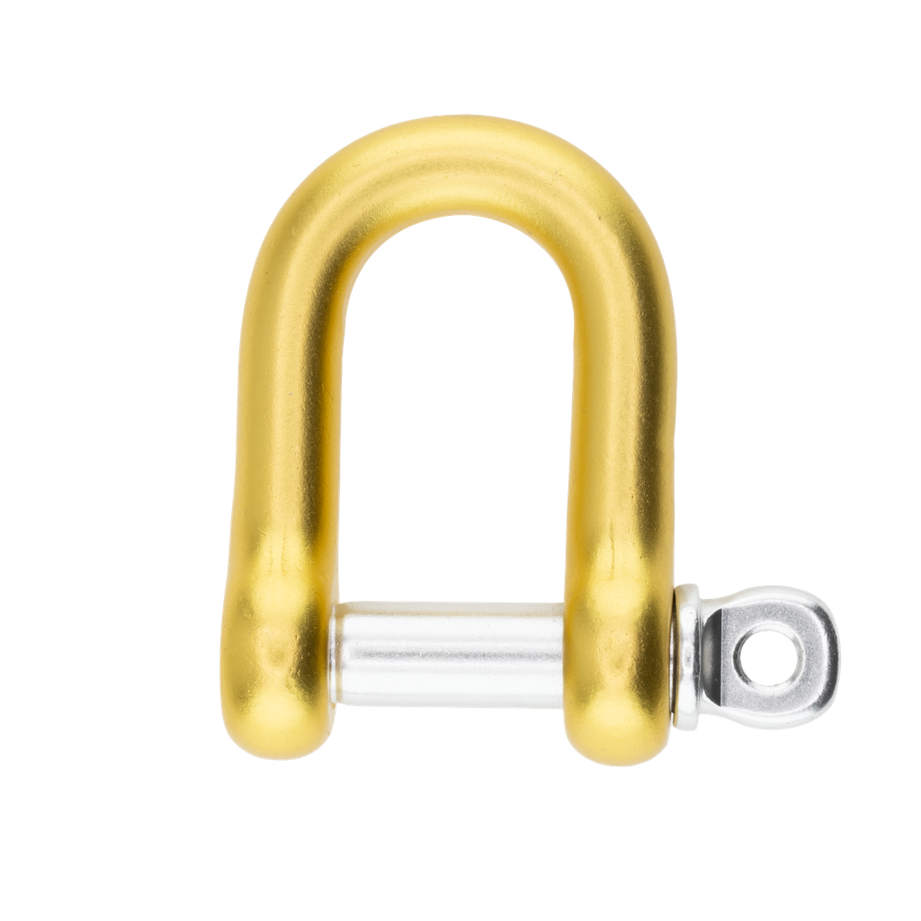[SNAP00440-GOLD] D-shackle, M5,8 ALU (Gold)