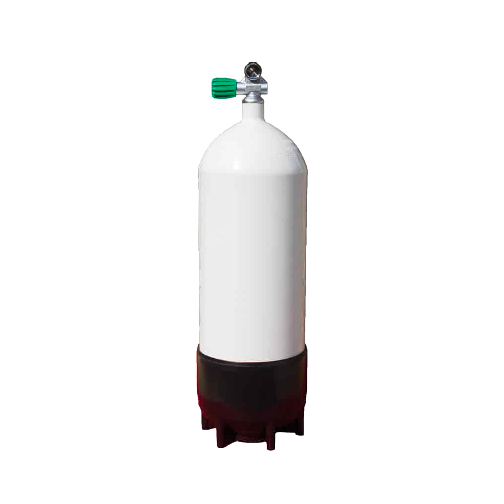 Bouteille Acier 15 L 232 Bar avec robinet mono M26