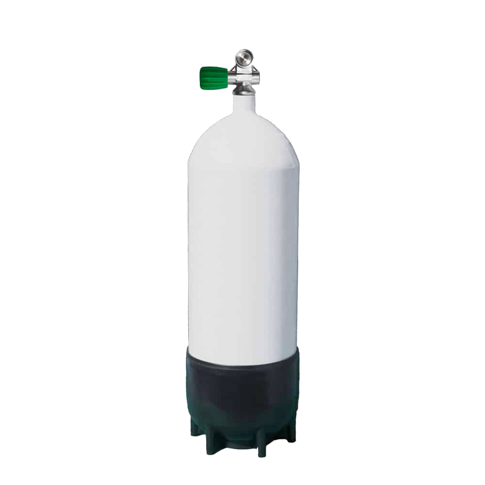 Bouteille Acier 10 L 232 Bar avec robinet mono M26