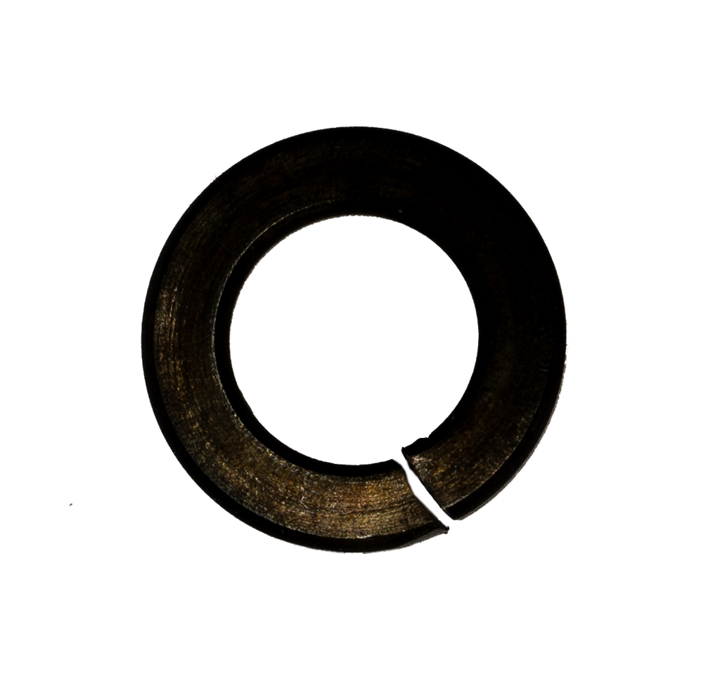 Rondelle fendue, M8, noir