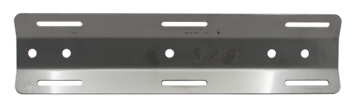 [ACCE00912] Mono plaat, inox