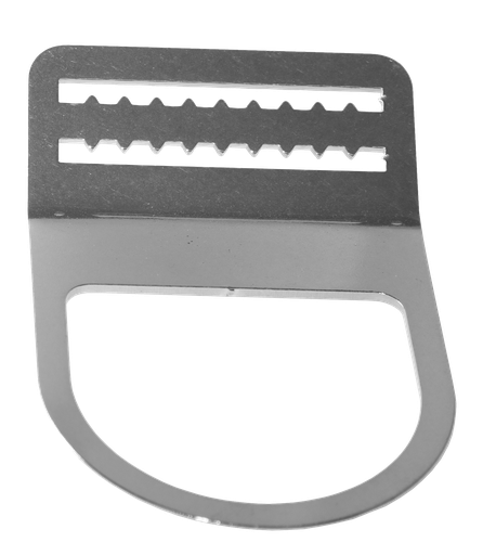 [SNAP00058] Buckle with teeth 95*60 bent 30°