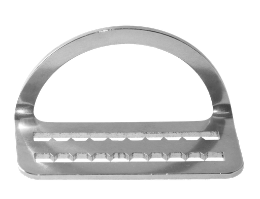 [SNAP00062] Buckle with teeth 55*60 bent 90°