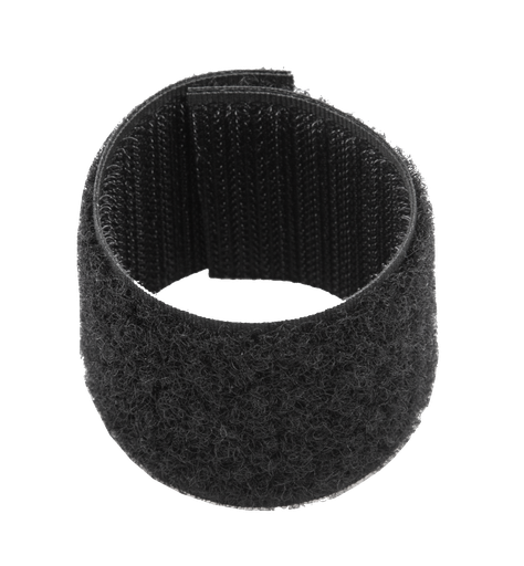 [VELCRO00005-BK] Klittenband, 25 mm, voor/achter (per meter)