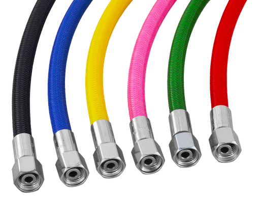 Middendruk slang flex, 3/8", 210 cm