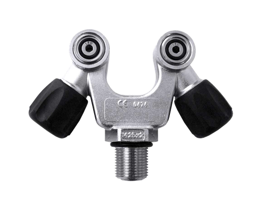 [VALVE00059] Double V valve, 232 Bar, M25x2, G5/8