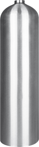 [TANK90211] Naked Aluminium Luxfer cylinder S80, ∅ 180 mm