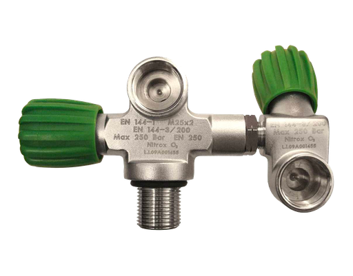 [VALVE00055] Double valve, 232 Bar, M25x2, M26