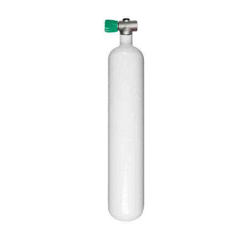 Bouteille Acier 3 L ∅ 100 mm 232 Bar avec robinet rebreather M26