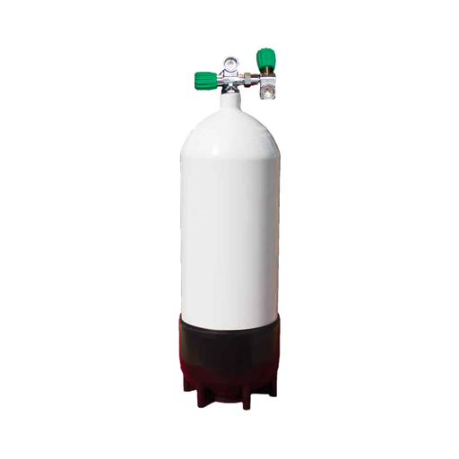 [TANK11524] Bouteille Acier 15 L 230 Bar avec robinet double M26